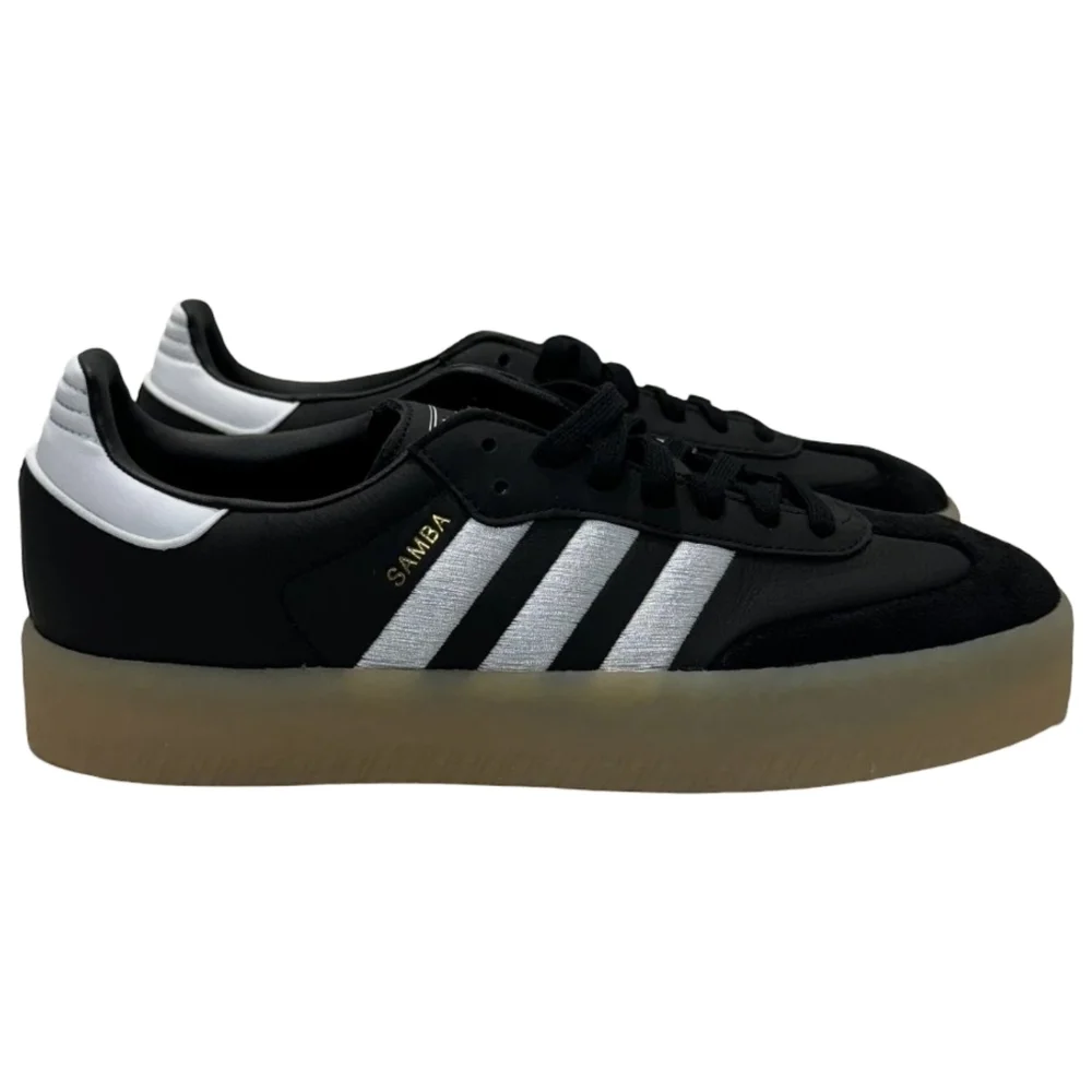 Adidas Sambae Platform Sneakers Black Size Mens 8.5
